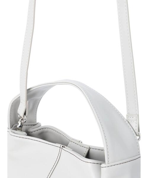 Samansa Mos2 blue（サマンサモスモスブルー）の「2WAYミニショルダーバッグ（ハンドバッグ・レディース・グレー/ブラック/ブルー・F）」の18枚目の写真