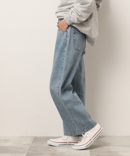 Cutie Blonde（キューティーブロンド）の「◆こなれ感ある ワイド デニムパンツ（デニムパンツ・レディース・ブルー/ブルー系その他・02/03/01）」の6枚目の写真