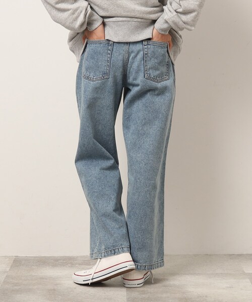 Cutie Blonde（キューティーブロンド）の「◆こなれ感ある ワイド デニムパンツ（デニムパンツ・レディース・ブルー/ブルー系その他・02/03/01）」の7枚目の写真