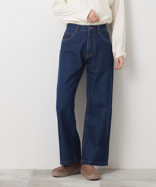 Cutie Blonde（キューティーブロンド）の「◆こなれ感ある ワイド デニムパンツ（デニムパンツ・レディース・ブルー/ブルー系その他・02/03/01）」の9枚目の写真