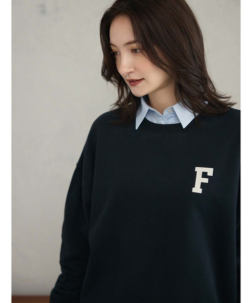 fifth（フィフス）の「ワンポイントロゴスウェット（スウェット・レディース・グレー/ブラック/グリーン・M）」の7枚目の写真
