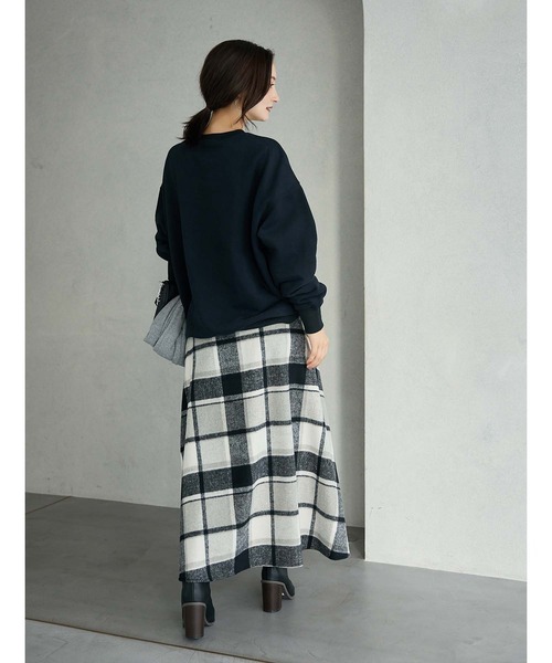 fifth（フィフス）の「ワンポイントロゴスウェット（スウェット・レディース・グレー/ブラック/グリーン・M）」の15枚目の写真