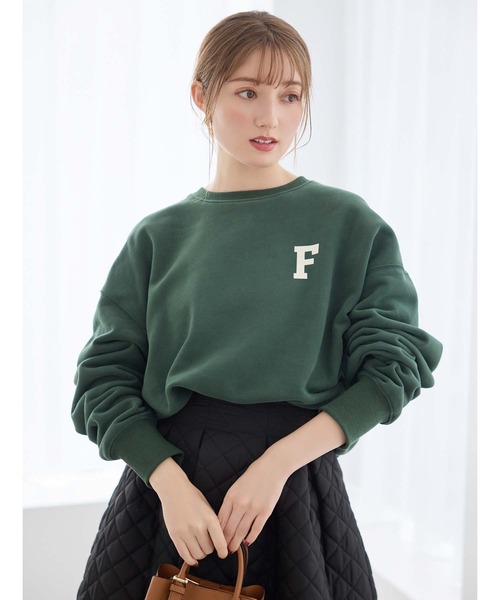 fifth（フィフス）の「ワンポイントロゴスウェット（スウェット・レディース・グレー/ブラック/グリーン・M）」の21枚目の写真