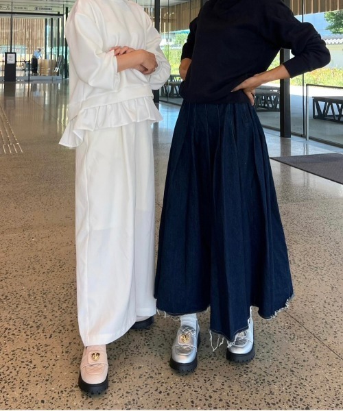 BettyCulbローファー（黒）＆アルアバイルアンゴラニット（黄色） BettyCulbローファー（黒）＆アルアバイルアンゴラニット（黄色）