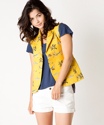 BEN DAVIS/PROJECT LINE（ベンデイビスプロジェクトライン）の「BEN DAVIS プリントベスト（ベスト）」