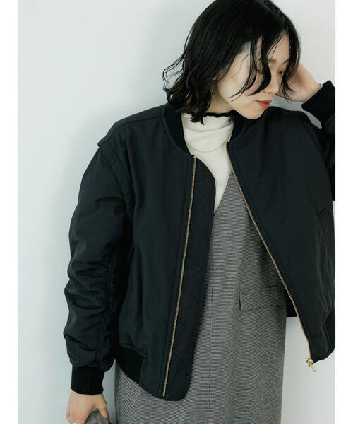 Samansa Mos2 blue（サマンサモスモスブルー）の「カットジャカードジャンスカ（ワンピース・レディース・グレー/ブラウン・F）」の12枚目の写真