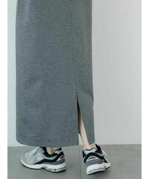 Samansa Mos2 blue（サマンサモスモスブルー）の「カットジャカードジャンスカ（ワンピース・レディース・グレー/ブラウン・F）」の22枚目の写真