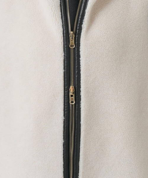Risley（リズレー）の「Risley/リバーシブルボアベスト（ベスト）」 - WEAR