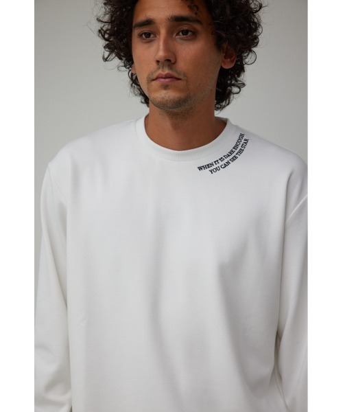 セール】B-HEATネック刺繍長袖Tシャツ（Tシャツ/カットソー