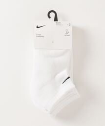 NIKE（ナイキ）の「NIKE/ナイキ NIKE BASIC PACK NO SHOW 3PK ソックス（ソックス/靴下・キッズ）」