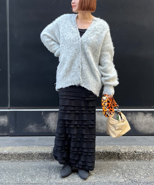 ELLEgirl（エルガール）の「《新色/再入荷》撥水 2wayショルダーバック【ELLEgirl/エル ガール】（ショルダーバッグ・レディース・ブラック/ベージュ/ピンク/ブラック系その他/ブラック系その他2/ネイビー・FREE）」の22枚目の写真