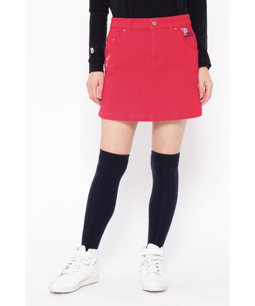 PEARLY GATES】コットンストレッチツイル 表ピーチ裏起毛 5ポケット