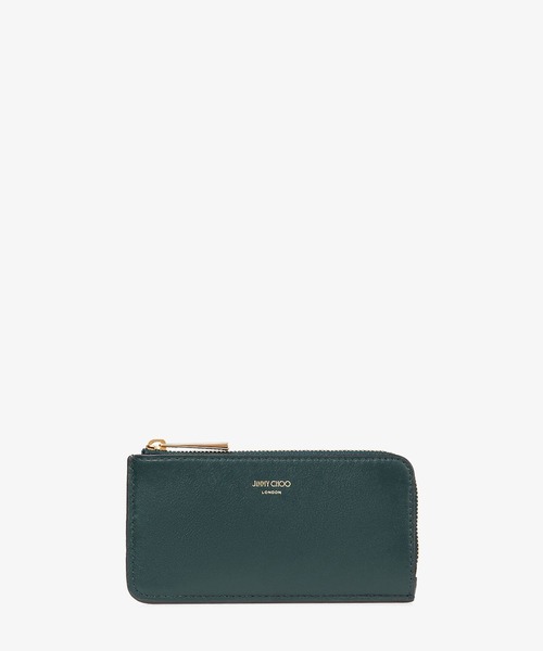 JIMMY CHOO(ジミーチュウ)の「LISE-Z(コインケース・レディース・ダークグリーン・ONE SIZE)」の1枚目の写真