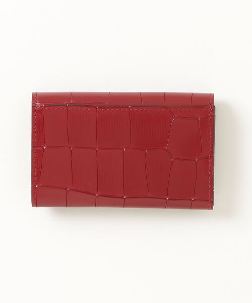 Epoi（エポイ）の「タイル ササマチ名刺入れ（名刺入れ・レディース・ホワイト/レッド・SMALL）」の3枚目の写真