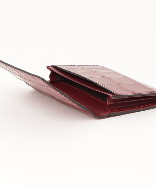 Epoi（エポイ）の「タイル ササマチ名刺入れ（名刺入れ・レディース・ホワイト/レッド・SMALL）」の5枚目の写真