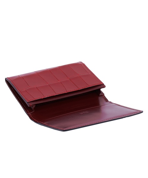 Epoi（エポイ）の「タイル ササマチ名刺入れ（名刺入れ・レディース・ホワイト/レッド・SMALL）」の10枚目の写真