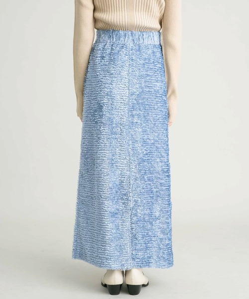 KBF(ケイビーエフ)の「ミニフリンジタイトスカート(スカート・レディース・ブルー/ブラック・ONE)」の17枚目の写真