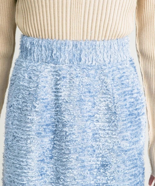 KBF(ケイビーエフ)の「ミニフリンジタイトスカート(スカート・レディース・ブルー/ブラック・ONE)」の18枚目の写真