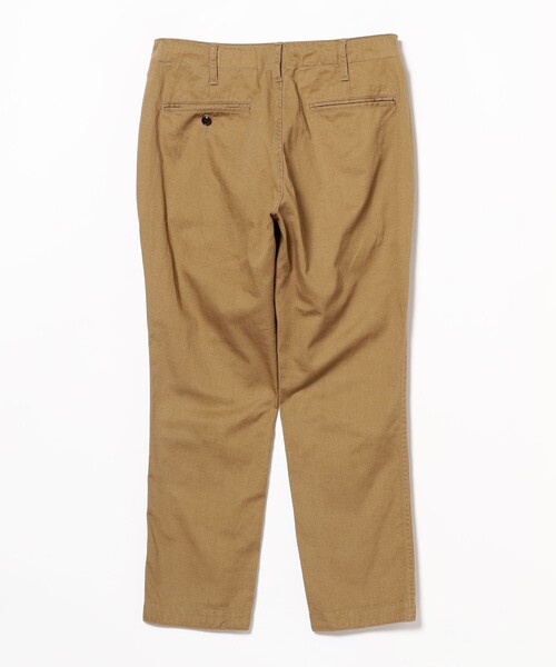 BEAMS（ビームス）の「BEAMS / カラー スキーム アンクル  チノパンツ 24SS（チノパンツ・メンズ・ベージュ/ネイビー/チャコールグレー/オリーブ・S/M/L/XL）」の17枚目の写真