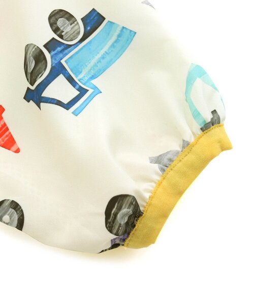 BIT'Z（ビッツ）の「働く車柄ポケッタブルウインドブレーカー（カーディガン/ボレロ・キッズ・キナリ/ライトグレー・120/95/110/80/90/100）」の13枚目の写真