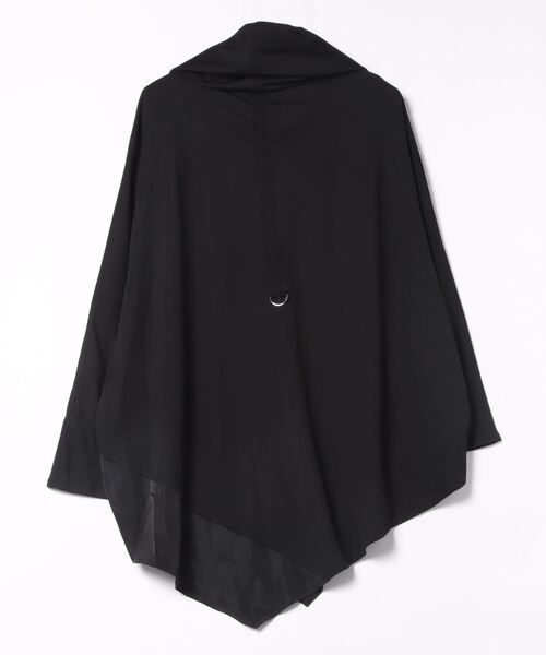 rovtski（ロフトスキー）の「ボリュームネックアシメトップス（Tシャツ/カットソー・レディース・ブラック・FREE）」の2枚目の写真