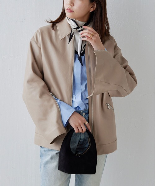 【GALLARDA GALANTE】ライダースジャケット　山羊革 GALLARDA GALANTE】ライダースジャケット 山羊革 レディース