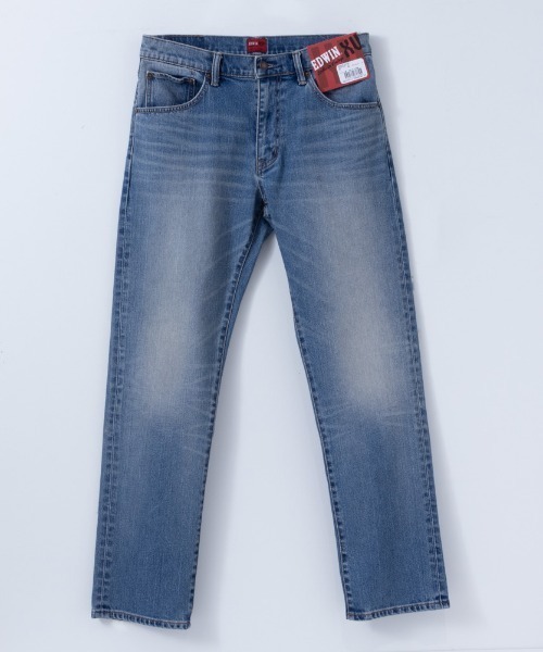 EDWIN（エドウィン）の「EDWIN XV REGULAR STRAIGHT DENIM（デニムパンツ・メンズ・ネイビー系2/ブルー/ネイビー系1/ブラック・31inch/32inch/29inch/30inch/33inch/34inch/28inch）」の5枚目の写真