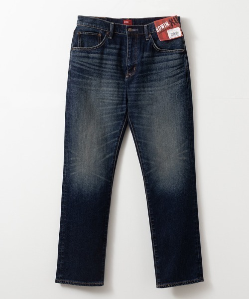 EDWIN（エドウィン）の「EDWIN XV REGULAR STRAIGHT DENIM（デニムパンツ・メンズ・ネイビー系2/ブルー/ネイビー系1/ブラック・31inch/32inch/29inch/30inch/33inch/34inch/28inch）」の7枚目の写真