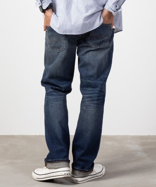 EDWIN（エドウィン）の「EDWIN XV REGULAR STRAIGHT DENIM（デニムパンツ・メンズ・ネイビー系2/ブルー/ネイビー系1/ブラック・31inch/32inch/29inch/30inch/33inch/34inch/28inch）」の12枚目の写真
