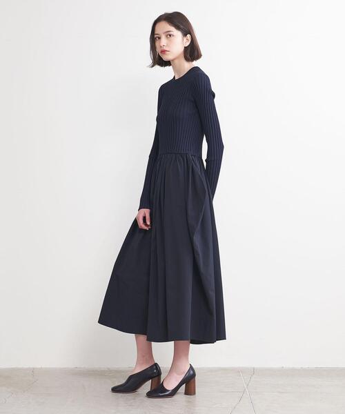 ニット コンビ ワンピース AEWEN MATOPH AEWEN MATOPH イウエンマトフ ニットコンビワンピース - メルカリ