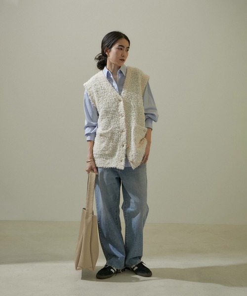 SALON adam et rope ワンショルダーバッグ SALON adam et rope'（サロン アダム エ ロペ）の「ジャガード