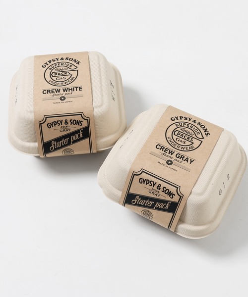 GYPSY&SONS（ジプシーアンドサンズ）の「ROUND BODY PACKAGE TEE　ラウンドボディー（丸胴）パックTEE（Tシャツ/カットソー・メンズ・アッシュグレー・MEDIUM/LARGE/X-LARGE）」の4枚目の写真