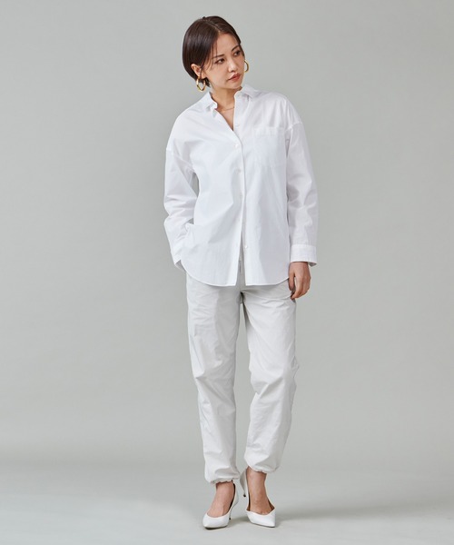 marmors（マルモア）の「【marmors】THOMAS MASON back print shirt（シャツ/ブラウス・レディース・ホワイト/ブルー・36）」の5枚目の写真