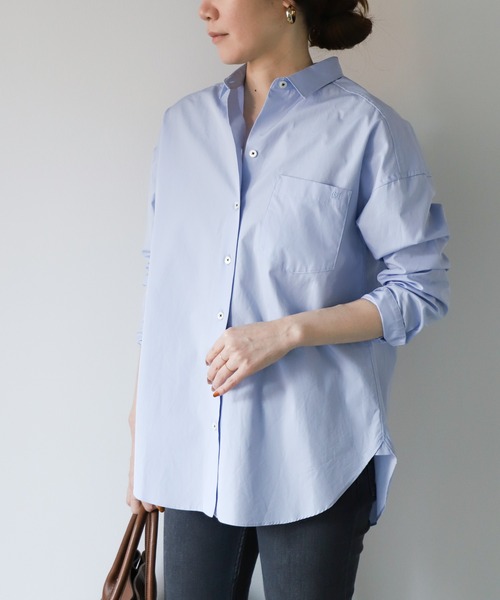 marmors（マルモア）の「【marmors】THOMAS MASON back print shirt（シャツ/ブラウス・レディース・ホワイト/ブルー・36）」の10枚目の写真