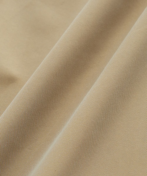 ADAM ET ROPE'(アダムエロペ)の「【WEB限定】玉虫色 スタンドカラー オーバーコート / ボリュームスリーブ / ユニセックス(ステンカラーコート・メンズ・ベージュ/サックスブルー・S/M/L)」の11枚目の写真