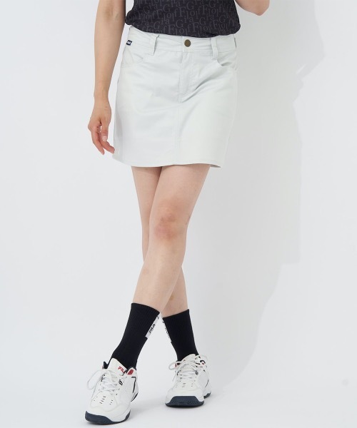 FILA GOLF(フィラゴルフ )の「【FILA GOLF/フィラゴルフ】レディースストレッチスカート ゴルフ(スカート・レディース・ホワイト/ネイビー/グレー/ブルー/ライトピンク・LARGE/X-LARGE/MEDIUM)」の4枚目の写真