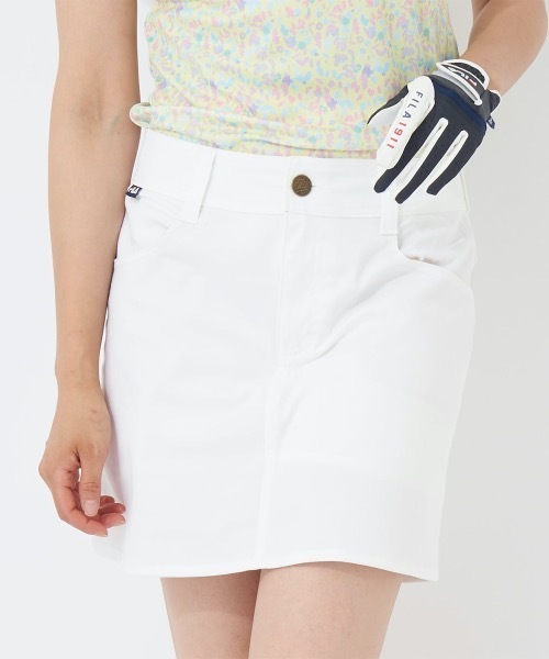 ルシアン ペラフィネ ストレッチ スカート S ホワイト ゴルフ レディース セール】【FILA GOLF/フィラゴルフ】レディースストレッチ