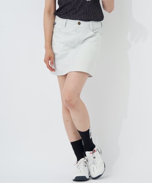 ルシアン ペラフィネ ストレッチ スカート S ホワイト ゴルフ レディース セール】【FILA GOLF/フィラゴルフ】レディースストレッチ