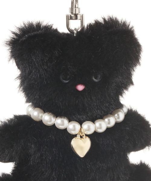 Me%(ミィパーセント)の「ヌイグルミチャーム 106342(その他雑貨・レディース・オフホワイト/ブラック・FREE)」の14枚目の写真