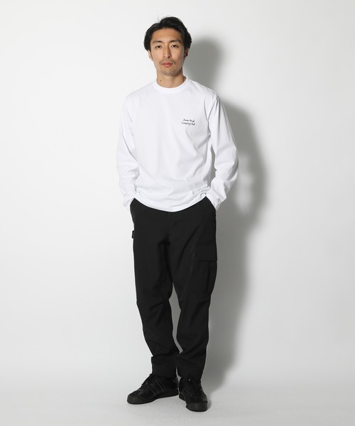 Snow Peak(スノーピーク)の「Snow Peak Camping Club Long Sleeve T-Shirt(Tシャツ/カットソー・メンズ・ホワイト/グレー/ブルー・1/S/M/L/XL/XXL)」の4枚目の写真