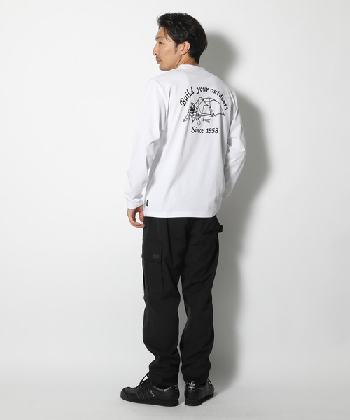 Snow Peak(スノーピーク)の「Snow Peak Camping Club Long Sleeve T-Shirt(Tシャツ/カットソー・メンズ・ホワイト/グレー/ブルー・1/S/M/L/XL/XXL)」の5枚目の写真
