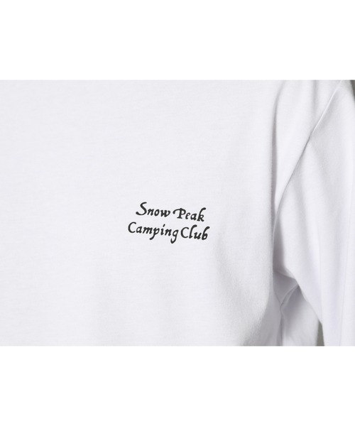 Snow Peak(スノーピーク)の「Snow Peak Camping Club Long Sleeve T-Shirt(Tシャツ/カットソー・メンズ・ホワイト/グレー/ブルー・1/S/M/L/XL/XXL)」の16枚目の写真