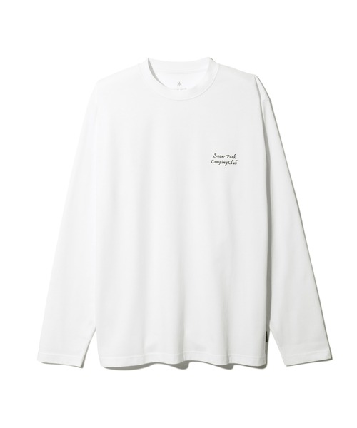 Snow Peak(スノーピーク)の「Snow Peak Camping Club Long Sleeve T-Shirt(Tシャツ/カットソー・メンズ・ホワイト/グレー/ブルー・1/S/M/L/XL/XXL)」の20枚目の写真
