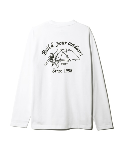 Snow Peak(スノーピーク)の「Snow Peak Camping Club Long Sleeve T-Shirt(Tシャツ/カットソー・メンズ・ホワイト/グレー/ブルー・1/S/M/L/XL/XXL)」の21枚目の写真