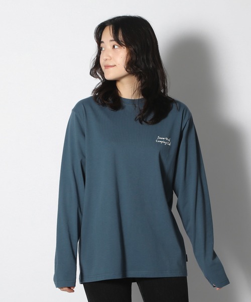 Snow Peak(スノーピーク)の「Snow Peak Camping Club Long Sleeve T-Shirt(Tシャツ/カットソー・メンズ・ホワイト/グレー/ブルー・1/S/M/L/XL/XXL)」の13枚目の写真