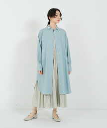 ガーゼチュニックシャツ