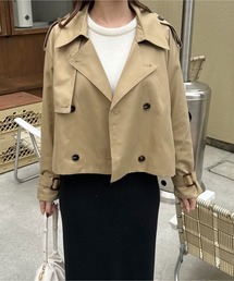 LE MORE（リモア）の「ショートトレンチコート（トレンチコート）」