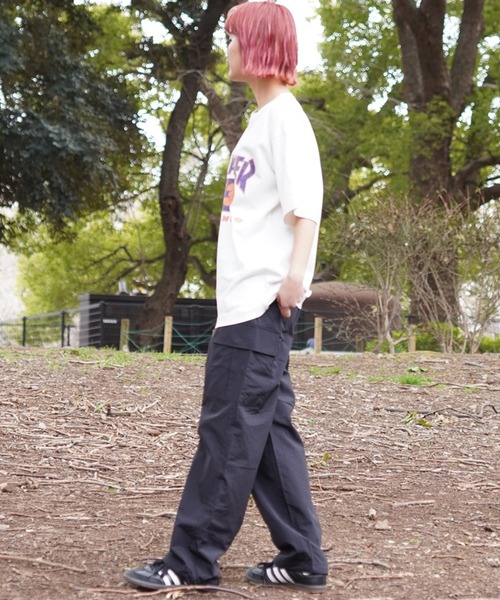 THRASHER(スラッシャー)の「【限定販売】THRASHER/スラッシャー ユニセックス Tシャツ オーバーサイズ バックプリント THML-24SPSST04(Tシャツ/カットソー・レディース・ブルー/ブラック/アイボリー・M/L)」の9枚目の写真