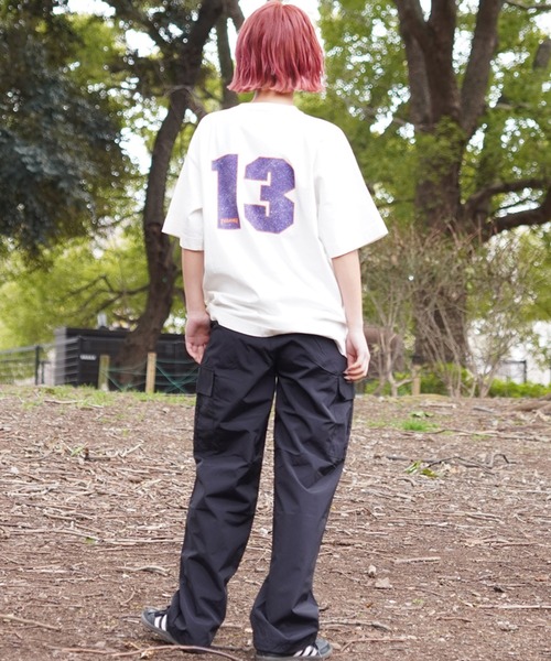 THRASHER(スラッシャー)の「【限定販売】THRASHER/スラッシャー ユニセックス Tシャツ オーバーサイズ バックプリント THML-24SPSST04(Tシャツ/カットソー・レディース・ブルー/ブラック/アイボリー・M/L)」の10枚目の写真