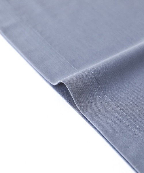 n'OrLABEL（ノアールレーベル）の「【機能素材】『ランタンスリーブTシャツ』（Tシャツ/カットソー・レディース・オフホワイト/グレイッシュブルー/グレイッシュベージュ/ブラック/オレンジ・1/2）」の7枚目の写真